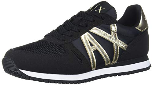 Armani Exchange Women's Retro Running Sneakers Indoor Court Shoe
