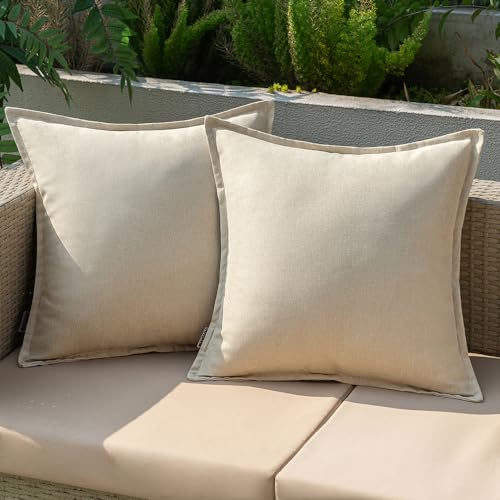 EMEMA Funda Cojines Exterior Impermeable 40x40cm Fundas de Almoha...