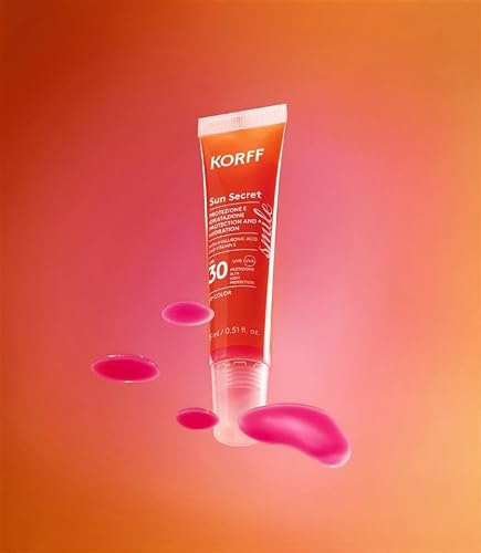 Korff Sun Secret Smile Lip Color SPF30, 02 Raspberry Pink, 15 ml