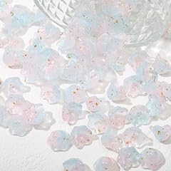 100pcs-Light Pink Blue Gold
