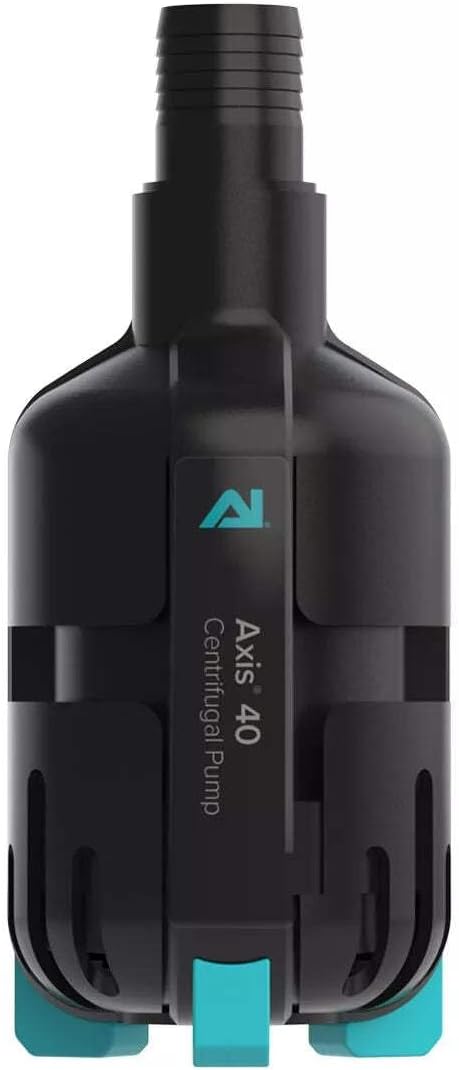 AquaIllumination AI Axis Centrifugal Smart Controllable Aquarium Pump - 400 GPH, Ultra Quiet Energy Efficient (Axis 40)