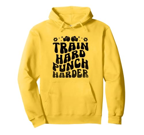 Photo de Entraînement Hard Punch Harder Boxer Sports Force Athlète Boxe Sweat à Capuche