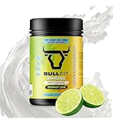 BULLFIT Pre Workout Powder, Coconut Lime Flavor, Pre-Workout Support for Men &amp; Women, L Citrullin...