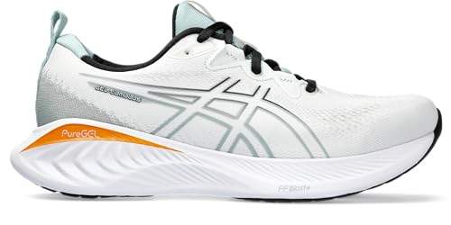 ASICS 1011B621-103 Gel-Cumulus 25 Men White/Black UK 7.5