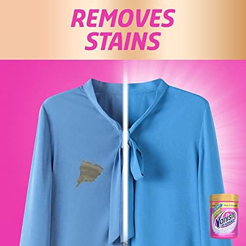Vanish Fabric Stain Remover Gold Oxi Advance Powder 470g and Vanish Fabric Stain Remover Crystal White Whitener Gold Oxi Action Powder 470g