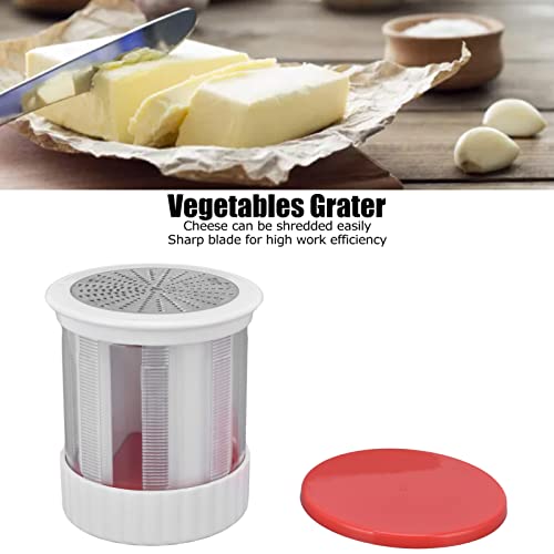 Rallador de Queso portátil de acero inoxidable y plástico miniatura 6