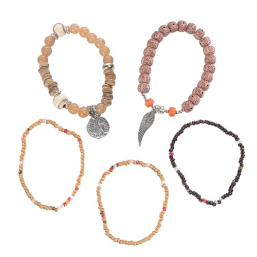 Bracelet en résine pour femme style bohème extensible bijou fantaisie