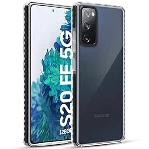 A rtistque Ultra Stylish Back Cover Case for Samsung Galaxy S20 FE / S20 FE 5G | Premium Shockproof TPU | Protective Design | Samsung S20 Fe 5g Back Case - Black,Transparent