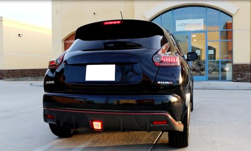 Kit LED luz antiniebla trasera rojo 3 en 1 iJDMTOY miniatura 6
