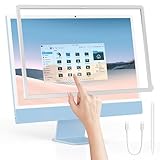 Keenhot Upgraded Magic Touchscreen Frame for iMac 2021/2023/2024, Touch Frame with Stylus Pen High Sensitivity USB C Charing Touch Screen Panel Overlay for iMac 24-inch M1 M3 M4