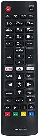 MYHGRC Replacement Remote for LG TV Remote Control AKB75095308 Fit for Various LG Ultra HD TV with Netflix Amazon Buttons - No Setup Required TV Universal Remote