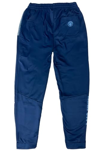 Icon Sports Boy's Manchester City Sweatpants with Zipper Pockets, Licensed Youth Man City Jogger Pants2