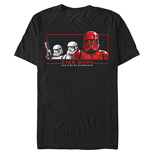 Star Wars Rouge et Amis T-Shirt Homme coupe droite anti-déformation