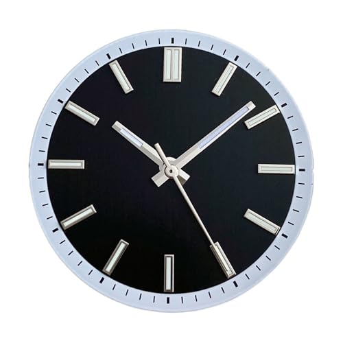 Mouvement automatique NH35 NH36 accessoires de rechange cadran 32mm lumineux noir