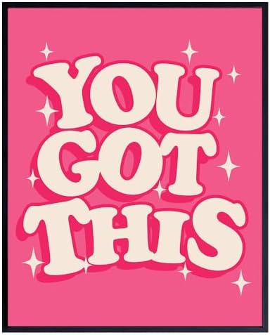 Womens Office Decor Motivational Signs - Happy Quotes Wall Decor ...