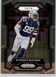 2023 PANINI PRIZM #125 DEFOREST BUCKNER INDIANAPOLIS COLTS FOOTBALL OFFICIAL TRADING CARD OF NFL
