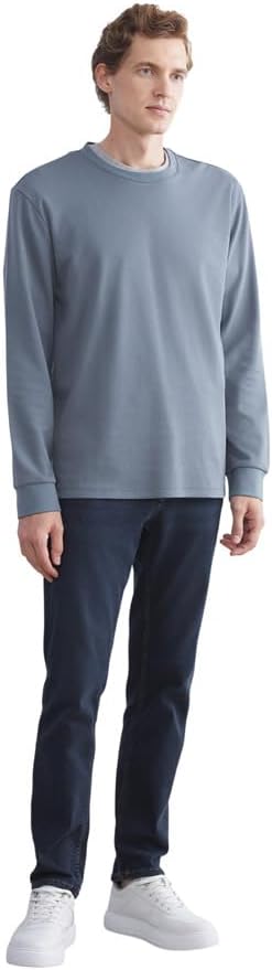 Men's LCW-W5HE64Z8 Crew Neck Long Sleeve Sweatshirt