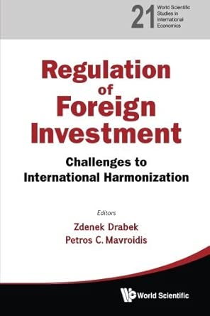 [(Regulation of Foreign Investment: Challenges to International Harmonization)] [Author: Zdenek Drabek] published on-Wow! eBook