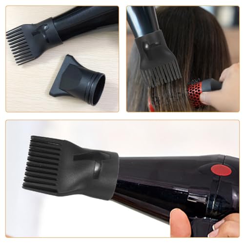 minkissy 15 Peças Secador De Cabelo Difusor Capa De Pente Bocal De Fixação Universal Desembaraçador