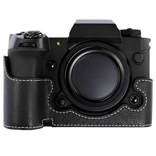 PU���U�[ �{�g���P�[�X Fuji XH2S/X-H2S/XH2�J�����Ή� �\�t�g�����ی�J�o�[ �O�rD�^�C�v�l�W�t�� �o�b�e���[�ւ̊ȒP�ȃA�N�Z�X ? �u���b�N