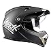 Westt Cross Casco De Moto Motocross Integral con Doble Visera - Negro...