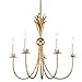 Maxim Lighting 2885GL Paloma - 5 Light Chandelier-22.5 Inches Tall and 26 Inches Wide,