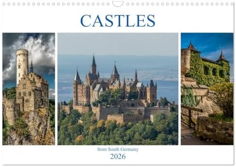 Calendrier 3D Décembre 2025 & 2026 - Château De Neuschwanstein