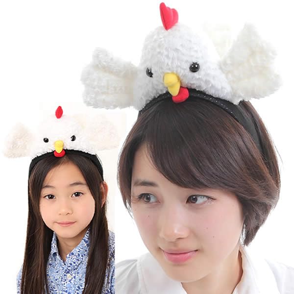 Amazon.co.jp: にわとり コスプレ カチューシャ 着ぐるみ 鳥 人気