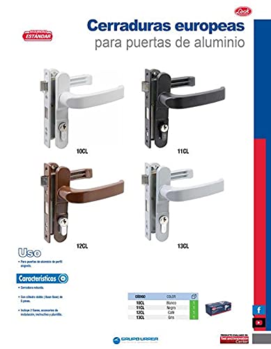 Chapas para puertas de aluminio económicas 2 Imagen adicional