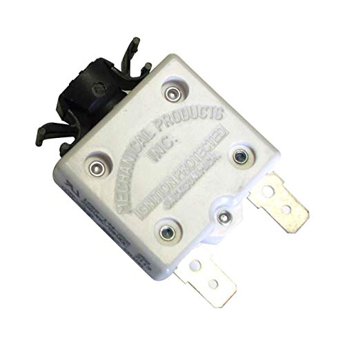 Miller 210109 Supplementary Protector, Man Reset 1P 25A 250Vac Fr