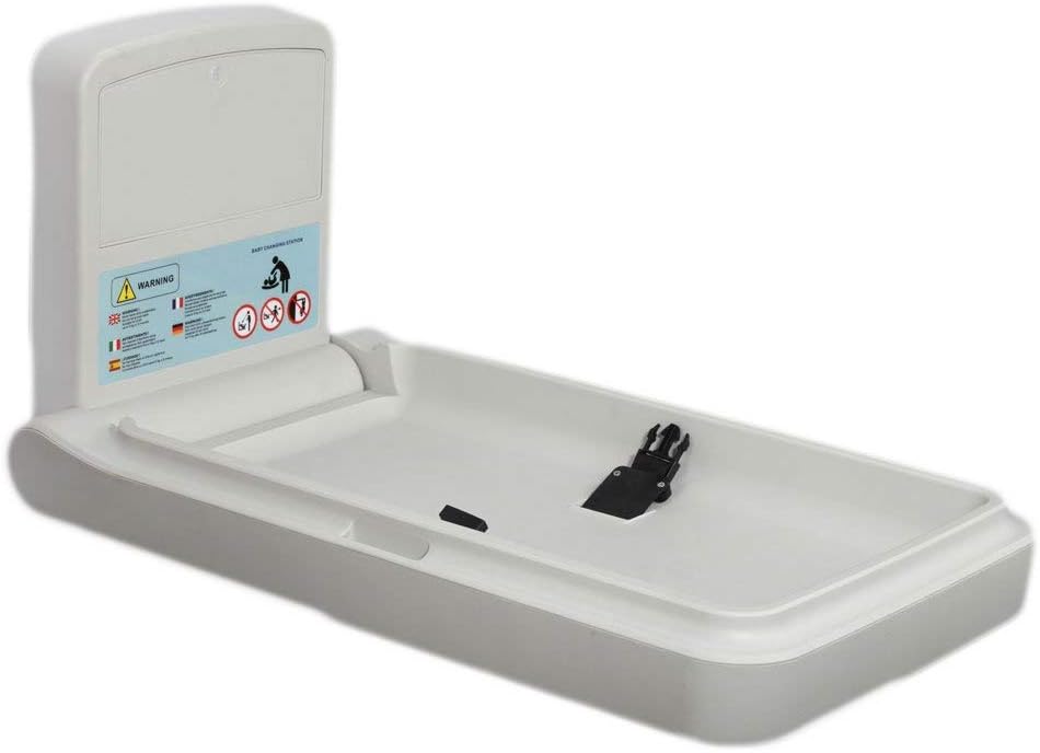 Baby Changing Table Vertical Wall Mounted Nappy change station foldable professional use