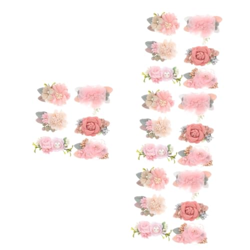 Barrette élégante et colorée pour événements spéciaux avec les clips fleurs Abaodam