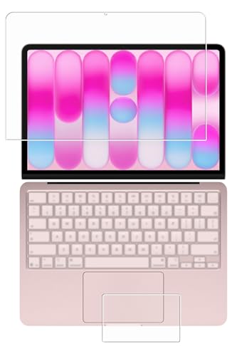 [2���g(���+�^�b�`�p�b�h)] ClearView MacBook Neo 13�C���`�p �t�� �ی� �t�B���� �h�w�� �N���A �^�C�v ���{��