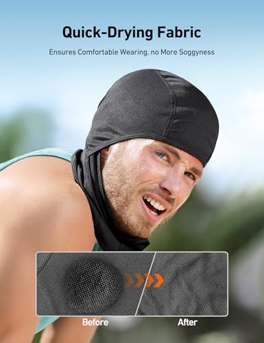 image for AstroAI Ski Mask Balaclava Face Mask Shiesty Mask for Men Women, Motor