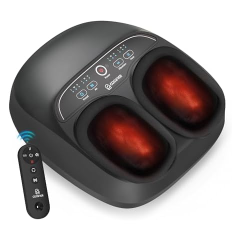 COMFIER Shiatsu Foot Massager with Heat Cover