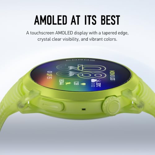 Image of COROS PACE 4 Ultralight Sport GPS Watch (Neon Yellow, Aluminum)