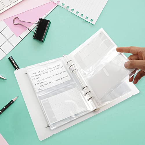 Porta-cartões de índice 3 x 12 cm para cartões de notas, cartões flash e cartões de receitas, 90 cap