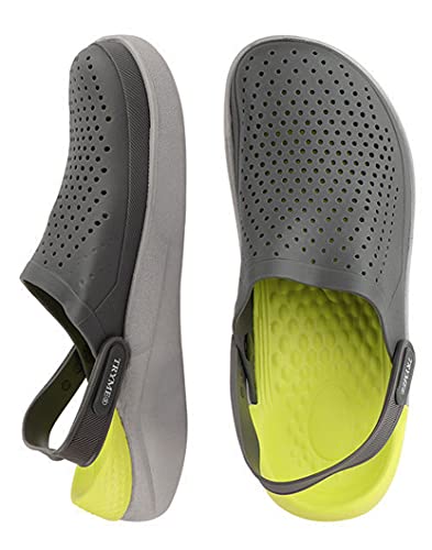 Image of TRYME Flipflop Clogs for Mens Vibrant Clogs and Mules Deisgn on Top Lightweight Clogs Slip On Flip Flop