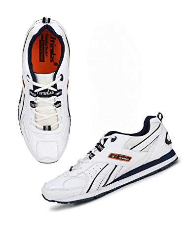 Image of Hirolas Men's Multi Sport Shock Absorbing Walking Running Fitness Athletic Training Gym Sneaker Shoes