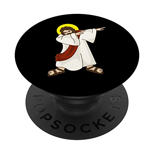 Funny Dabbing Jesucristo - Regalo de cumpleaños para ti PopSockets PopGrip Intercambiable