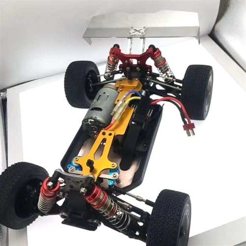 ALBARAY Upgrade Parts Compatible with LC Racing L6147 1/14 for TRUGGY for Wltoys 144001 124019 124017 Hard Tail Wing Accesories Part Upgrade Parts (Color : 3)