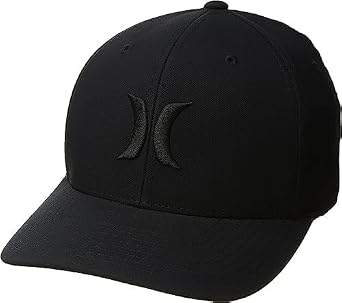 Hurley Mens Baseball Cap Moisture Wicking Flexfit Fitted Hat for Men