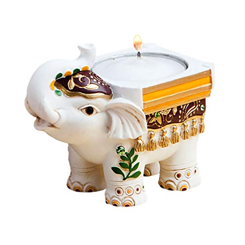 Good Luck Elephant Candle Holders - 24 Count