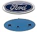 Roberly LLC 2005-2014 Ford F150 Dark Blue Oval 9" X 3.5" Front Grille Replacement Badge Emblem Medallion Name Plate