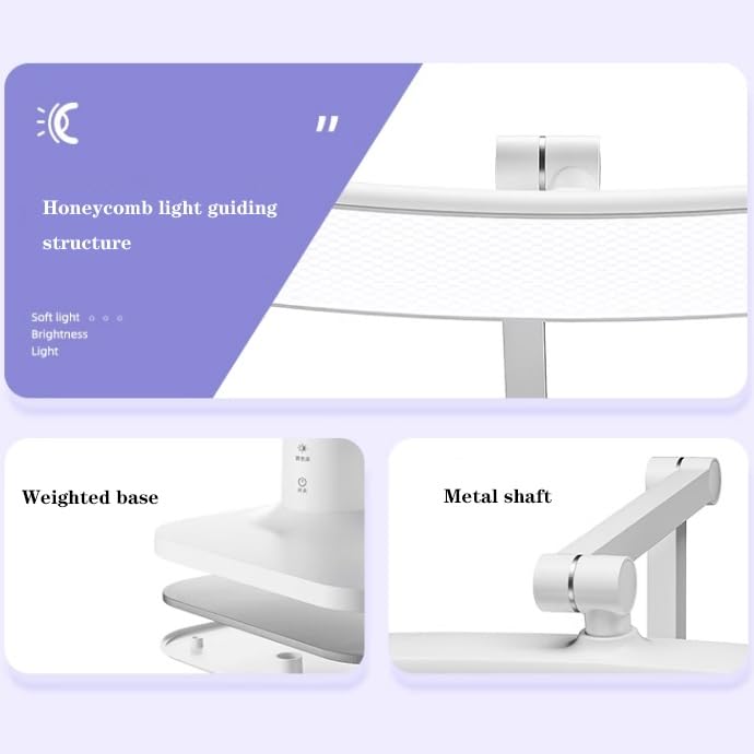 Lampe de bureau Lampe de bureau LED, lampe de bureau à commande tactile, 3 modes de couleur, 4 niveaux de luminosité, lampe de table de protection des yeux avec port de chargement USB, minuterie autom