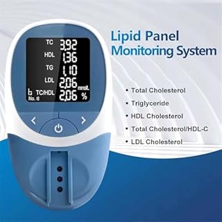 5 Kit Misuratore Multifunzione Per Monitoraggio Dei Lipidi, Kit Per Test Dei Trigliceridi, Facile Utilizzo E Risultati Accurati, Monitoraggio Completo Della Salute E Portatile, 1000 Memorie Di Test E