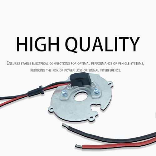 Image of 1146A Electronic Ignition Module Harness Waterproof Compatible with Delco 4 Cylinder Distributor Chris Craft Mercruiser OMC Universal Waukesha Allis Chalmers Clark Huster Minneapolis-Moline