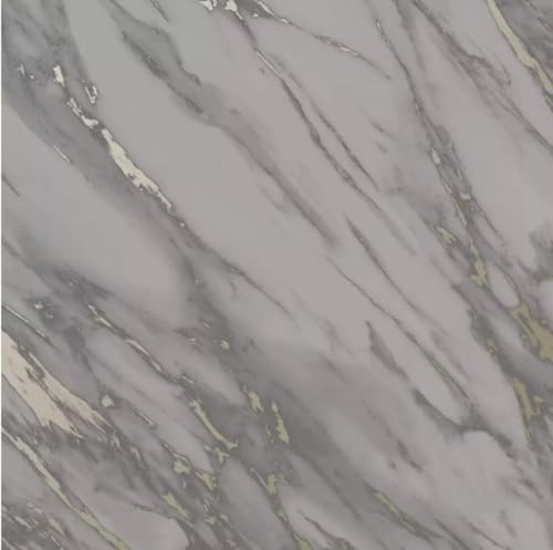 WPE® Elegant Grey Gold Marble Effect Wallpaper – Luxury Wall Decor for Modern Homes