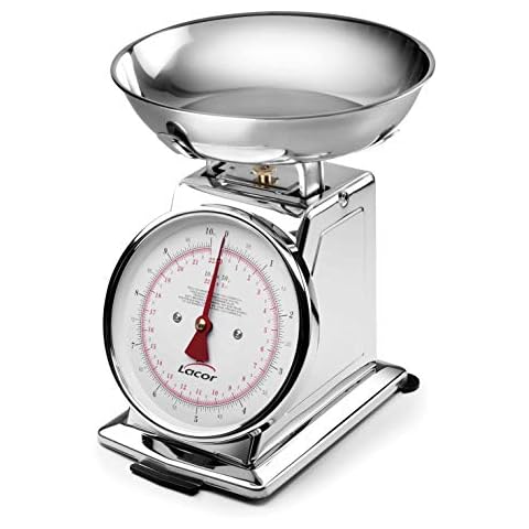 Lacor 61710 10 KG Kitchen Scale with Bowl Cover