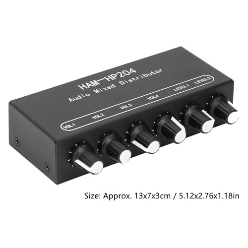 Distributeur de mixage stéréo pour connecter plusieurs écrans et PC - 6